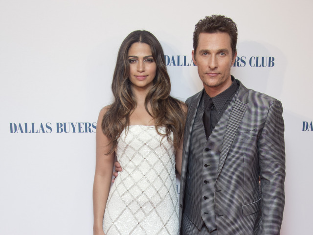 Matthew McConaughey a jeho manželka Camila Alves