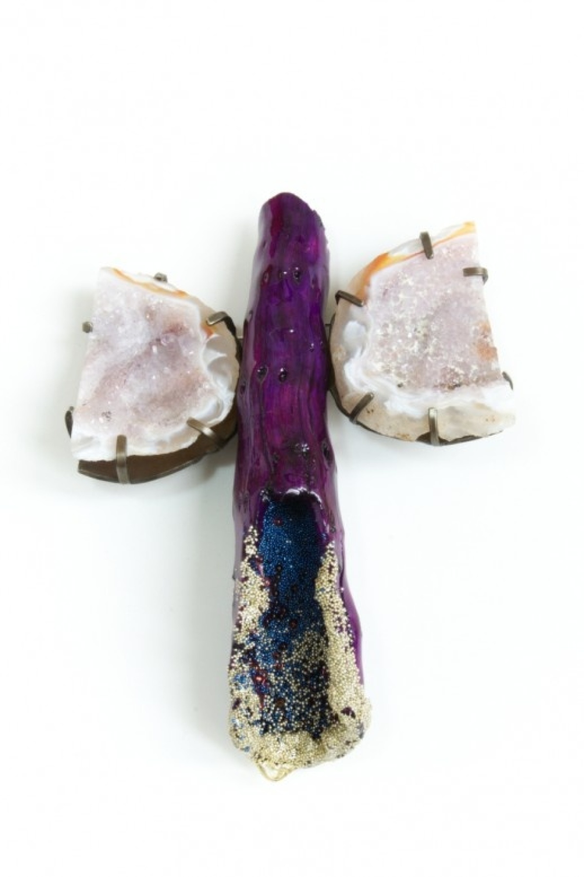 7-Brosna Flabellina - Achat  Naplavene drevo z Indie  Alpaka  Granulat