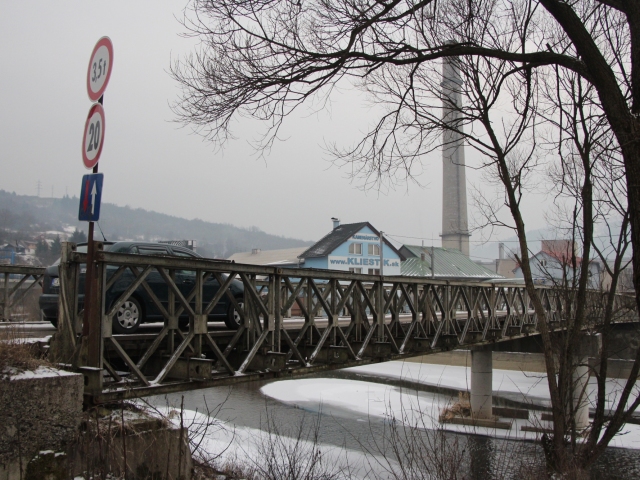 bukovský most, bailey bridge, čadca, svrčinovec