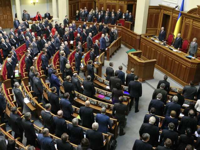 Ukrajina, parlament, rokovanie
