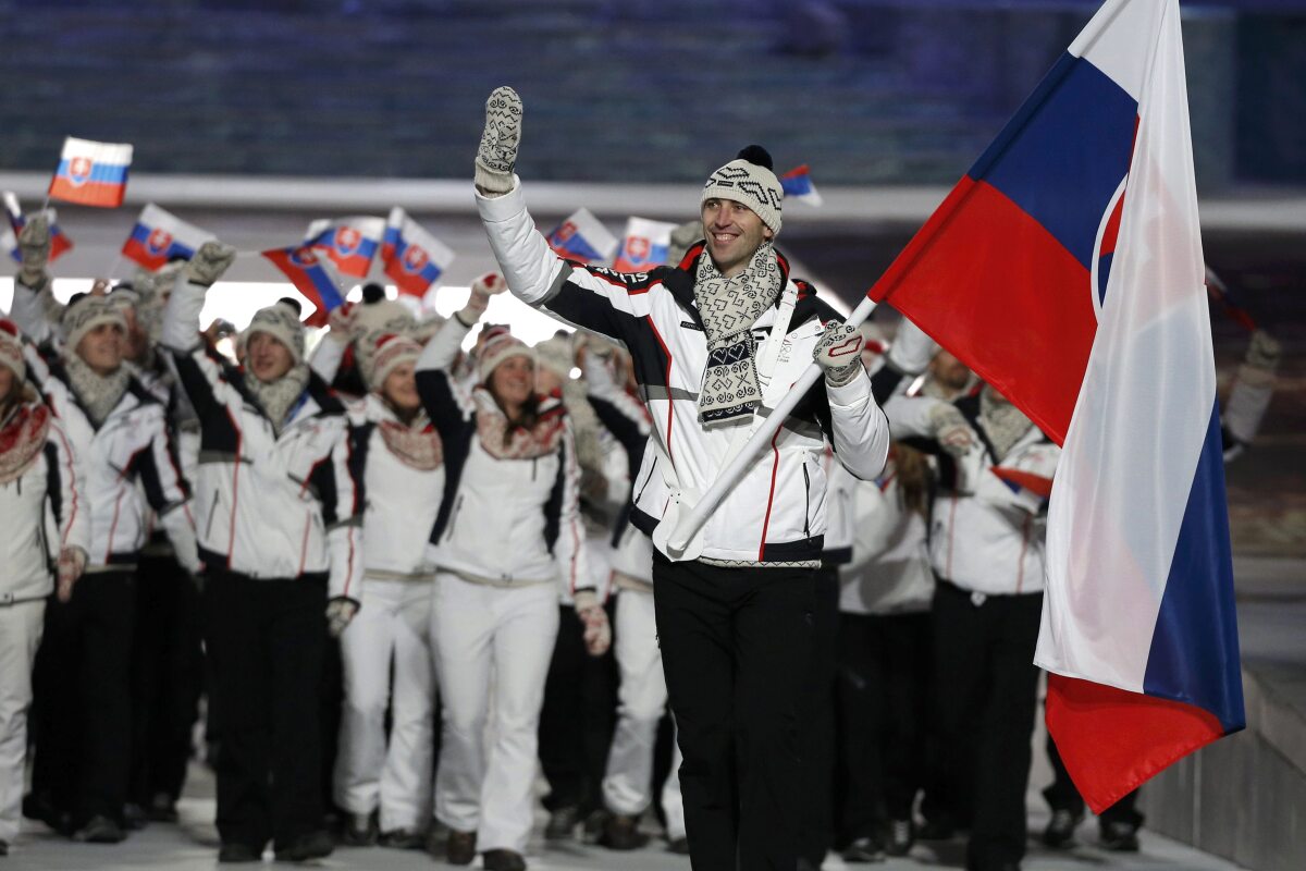 Otvárací ceremoniál, Soči, Zdeno Chára