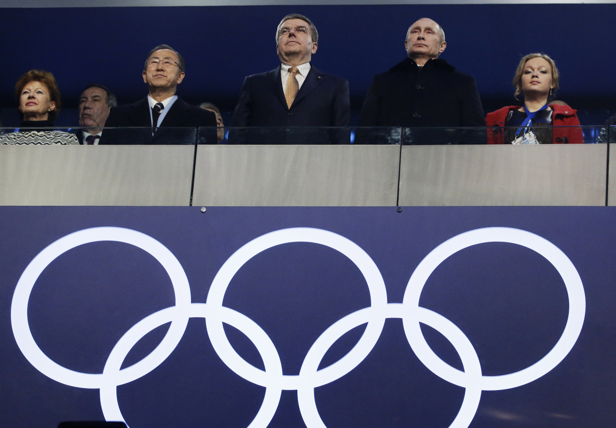 Otvárací ceremoniál, Soči