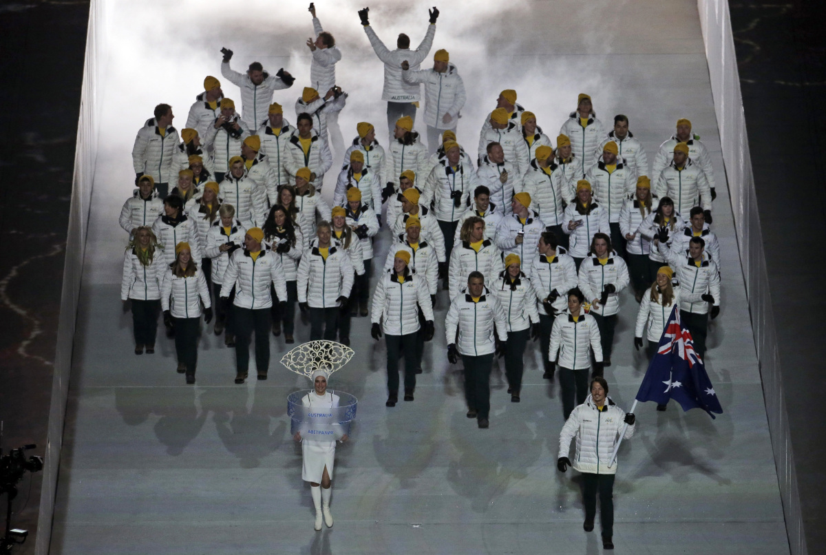 Otvárací ceremoniál, Soči