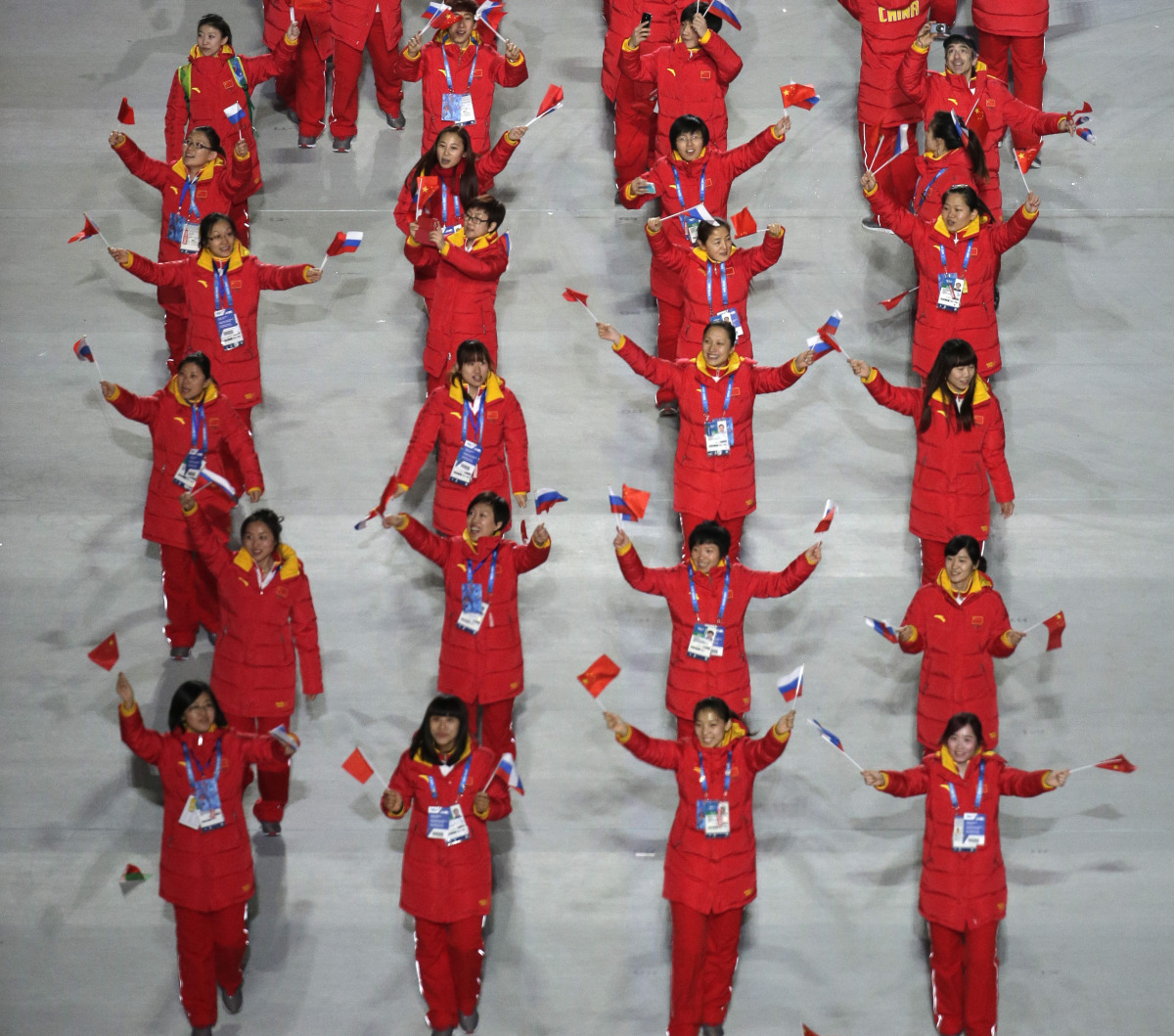 Otvárací ceremoniál, Soči