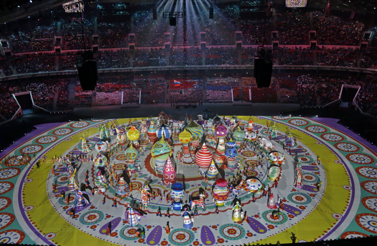 Otvárací ceremoniál, Soči