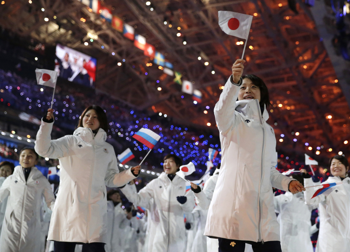 Otvárací ceremoniál, Soči