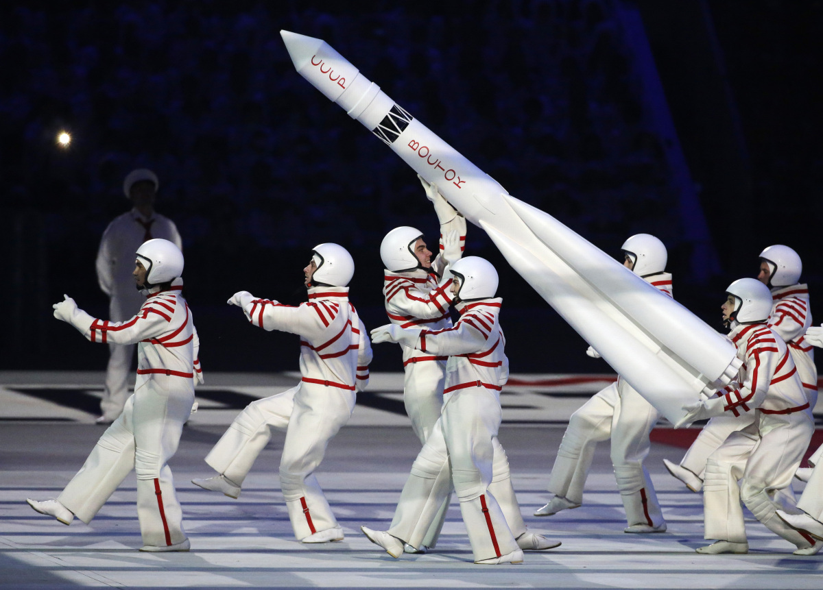 Otvárací ceremoniál, Soči