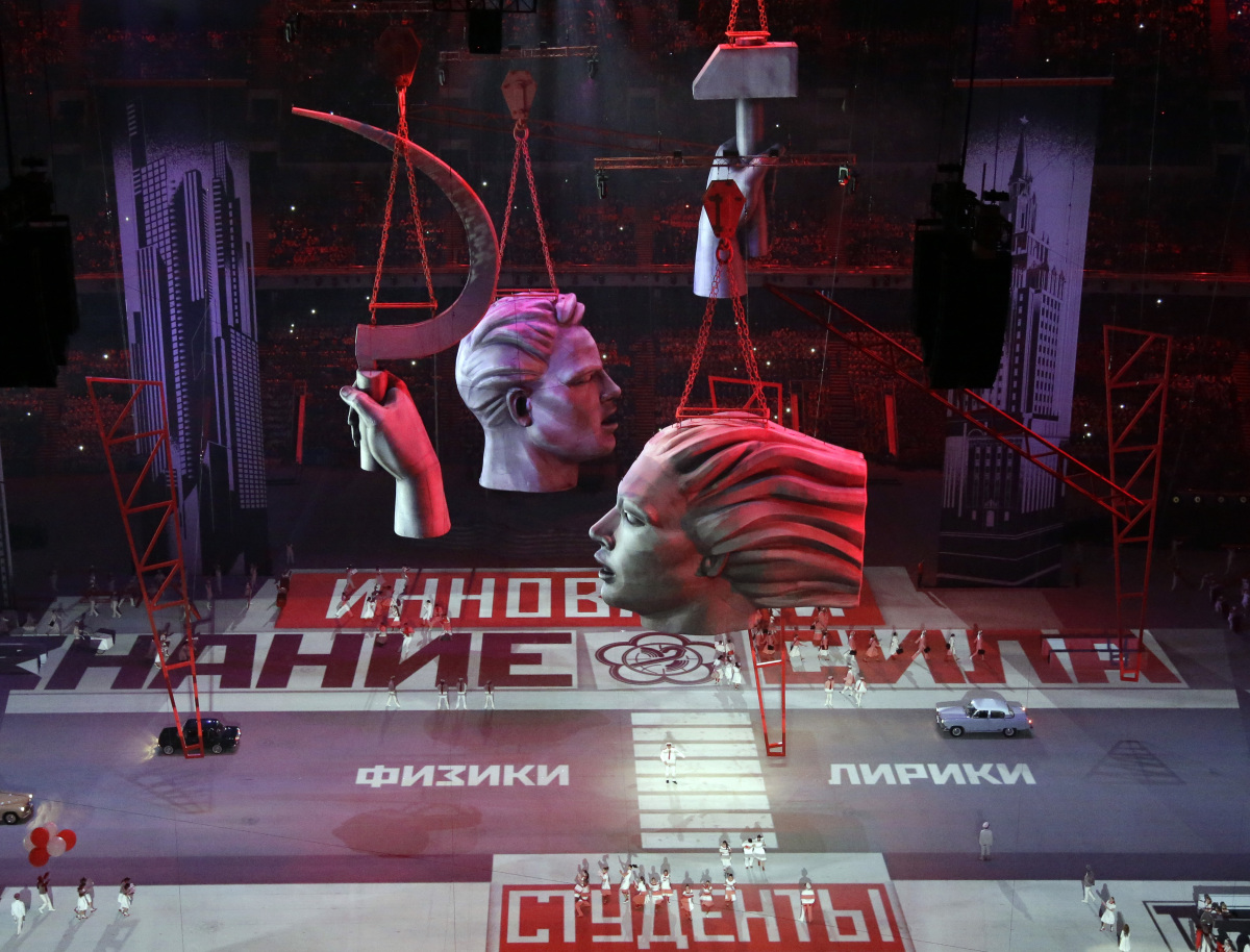 Otvárací ceremoniál, Soči