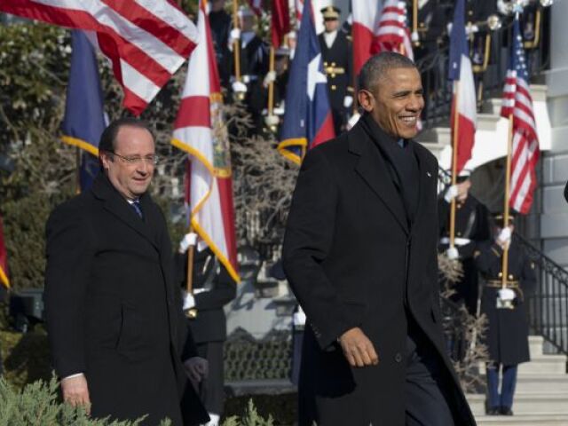 Obama, Hollande