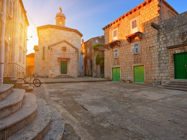 Kostol sv. Justine  Korcula