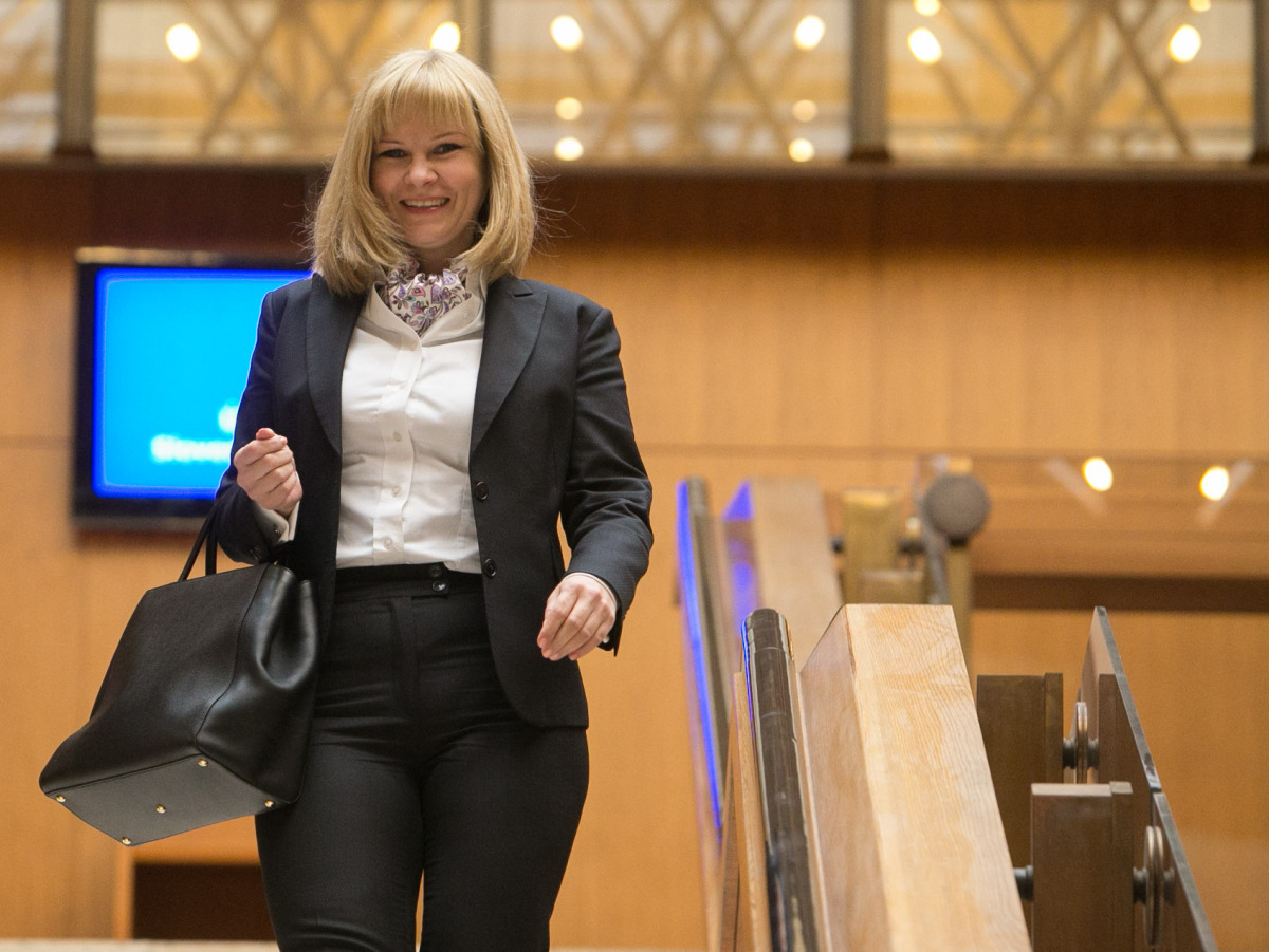 ministerka zdravotnictva, rokovanie vlady, Zuzana Zvolenská