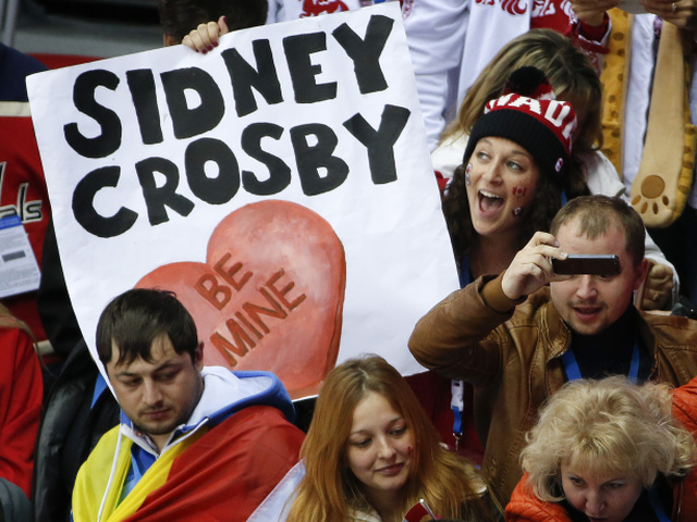 Sidney Crosby, fanúšička