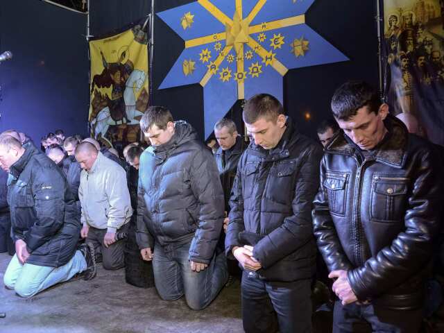 Ukrajina, Ľvov, Berkut, demonštrácie, nepokoje