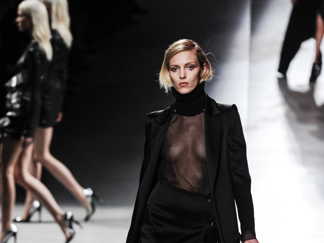 Anthony Vaccarello - jeseň-zima 2014 - Paríž
