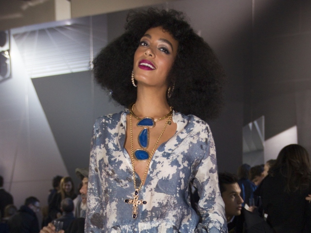 H&M - jeseň-zima 2014 - Paríž - Solange Knowles