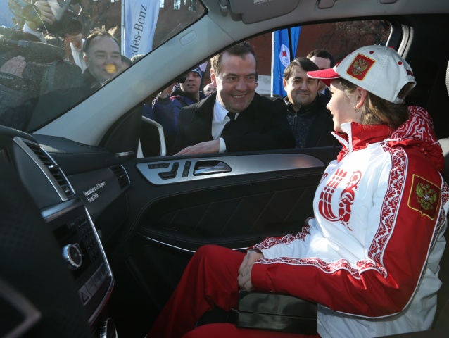 Julia Lipnická, Dmitrij Medvedev