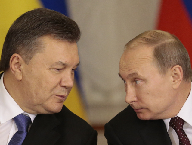 Rusko, Ukrajina, Viktor Janukovyč, Vladimír Putin