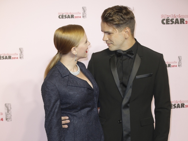 Scarlett Johansson a jej snúbenec Romain Dauriac