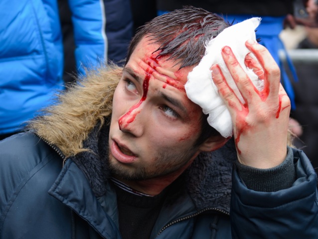 Ukrajina, Krym, kríza, protesty