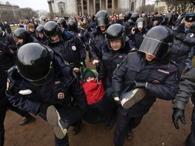 Rusko, protesty, Ukrajina