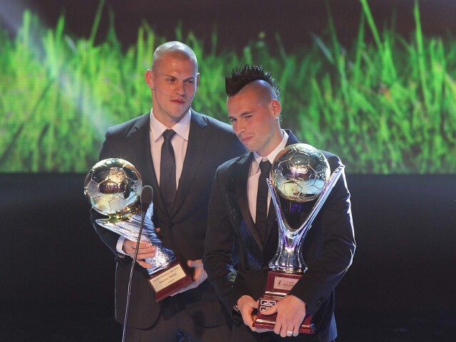 futbalista roka 2013, Marek Hamšík, Martin Škrtel