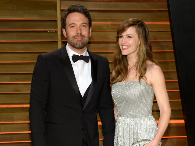Herec Ben Affleck a jeho manželka Jennifer Garner.