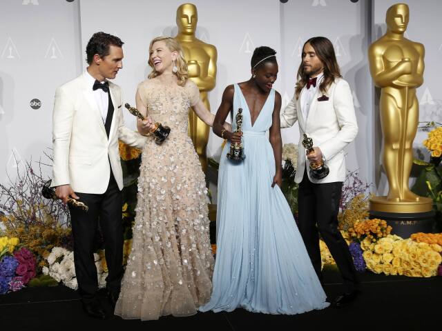 Matthew McConaughey, Cate Blanchett, Lupita Nyong´o a Jared Leto