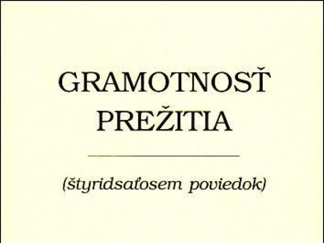 anotka GRAMOTNOST