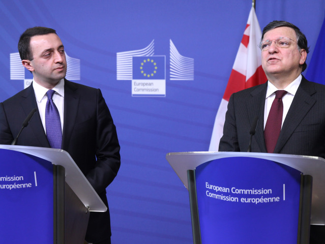 Belgicko Brusel EÚ Gruzínsko premiér EK návšteva