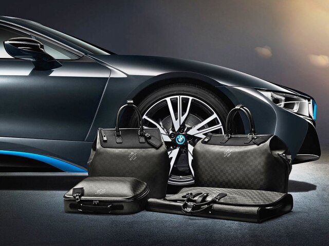 BMW i8 - batožina Louis Vuitton