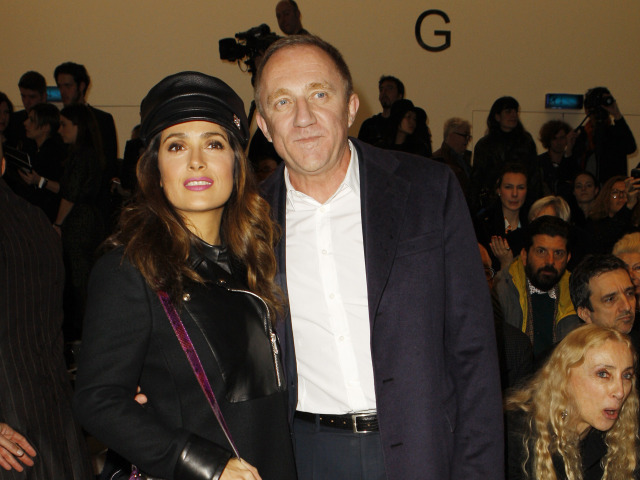 Salma Hayek a jej manžel François-Henri Pinault