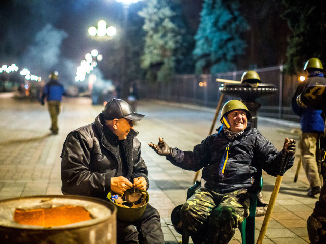UKRAJINA: Nepokoje v Kyjeve