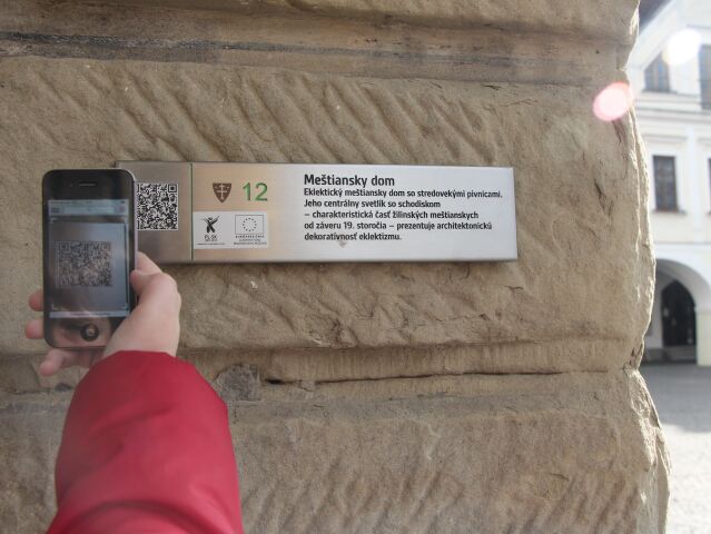 QR kód, Žilina