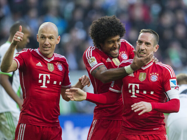 Bayern, radosť, futbal