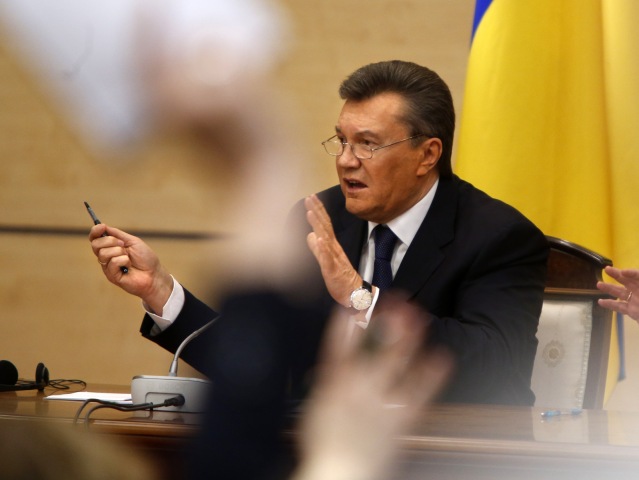 Viktor Janukovyč, Ukrajina, Rusko
