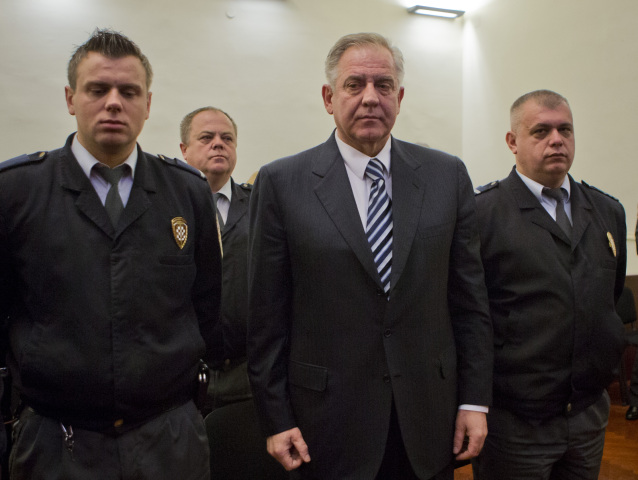 Chorvátsko, Ivo Sanader, expremiér, súd,