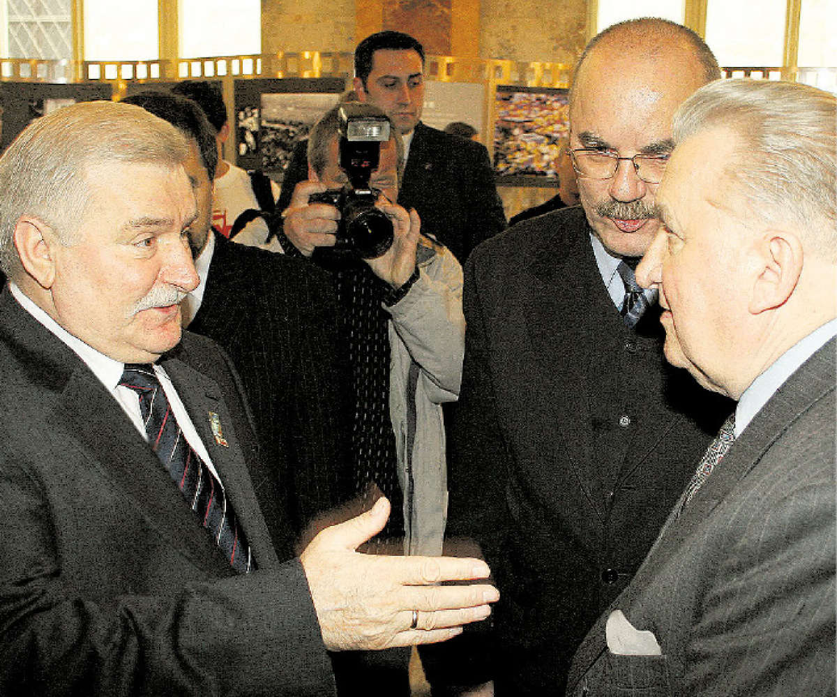 Michal Kováč, Lech Walesa
