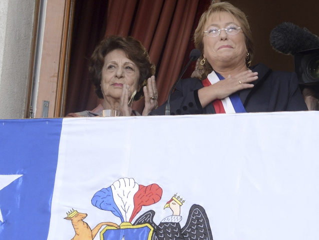 Čile, Michelle Bacheletová, Santiago, prezidentka
