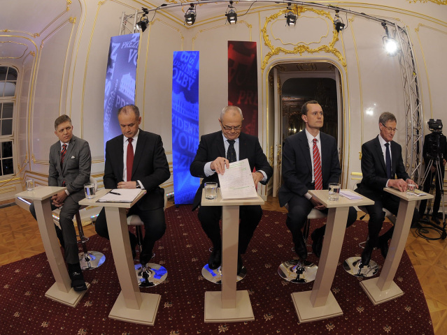 SR Bratislava prezident 14 voľby kandidáti diskusia RTVS