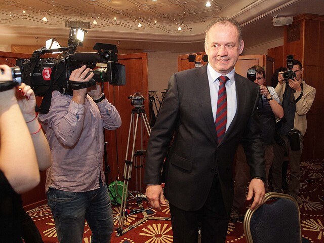 andrej Kiska, volebna noc, volebny stab