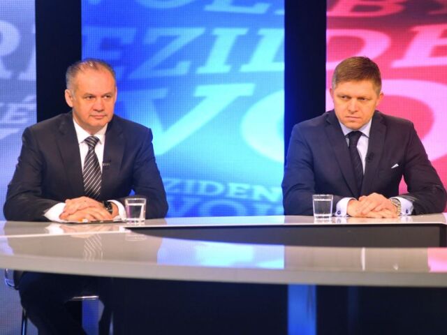 Andrej Kiska Robert Fico