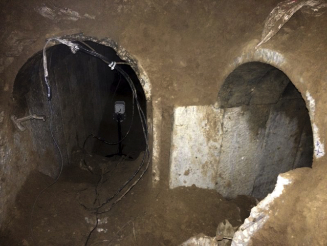 tunel, Izrael, Palestína, pašeráci, teroristi