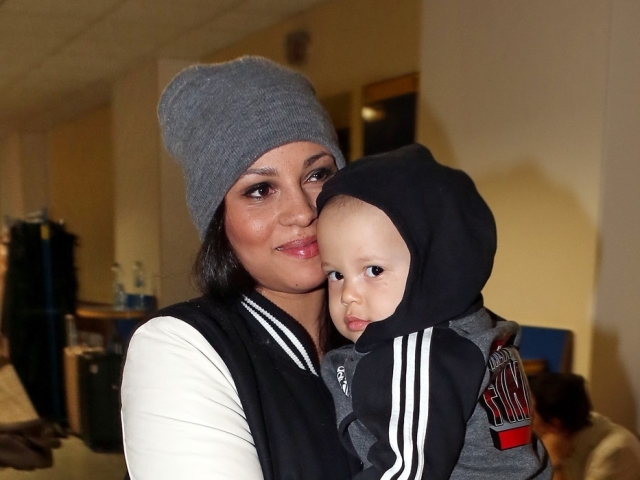 Tina so synom Leonardom