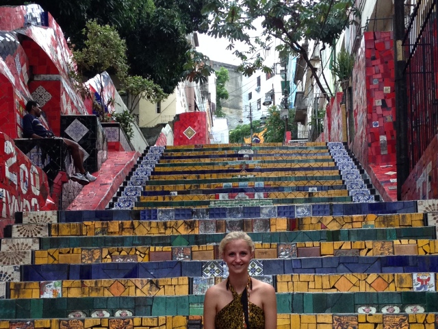 Rio de Janeiro schody