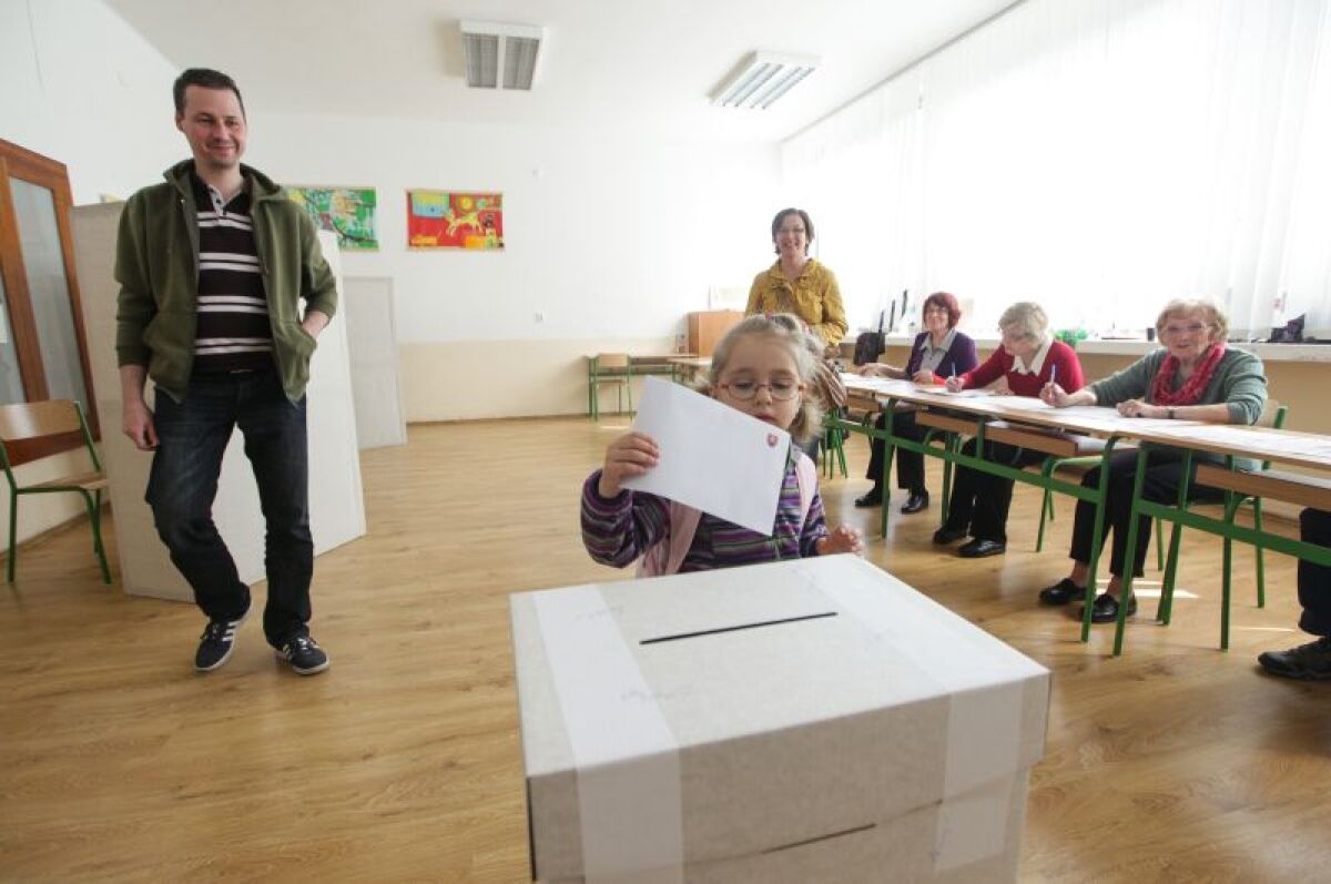 prezidentské voľby, urna