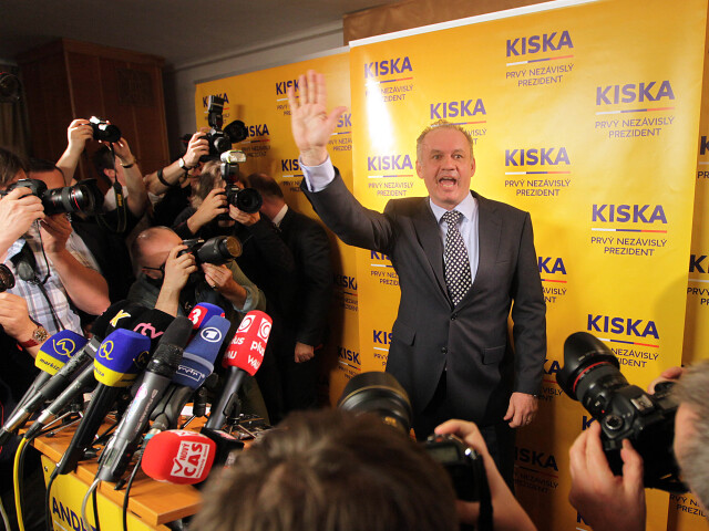 prezidentské voľby 2014, Kiska