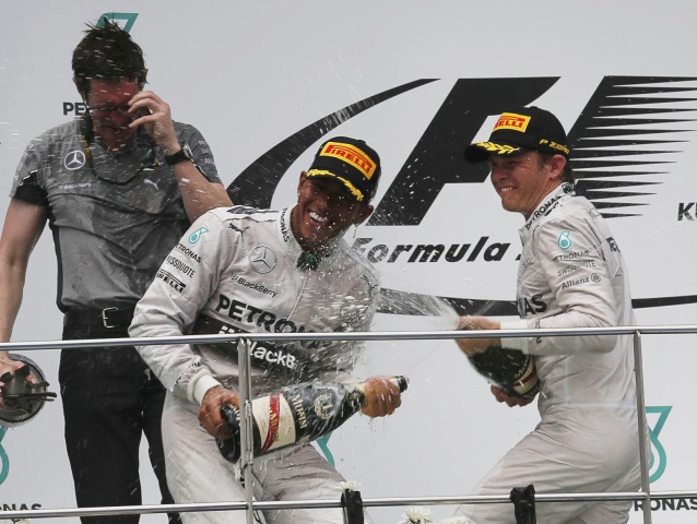 VC Malajzie, Lewis Hamilton, Nico Rosberg