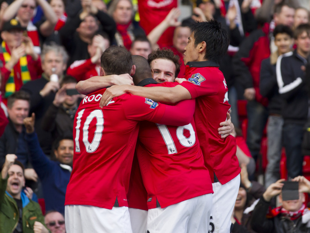 Manchester United, radosť, futbal