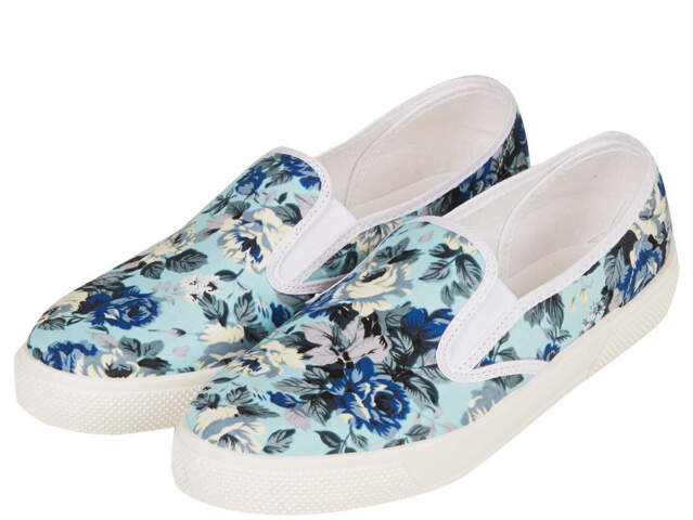 nazúvacie tenisky - slip on - trend - jar 2014