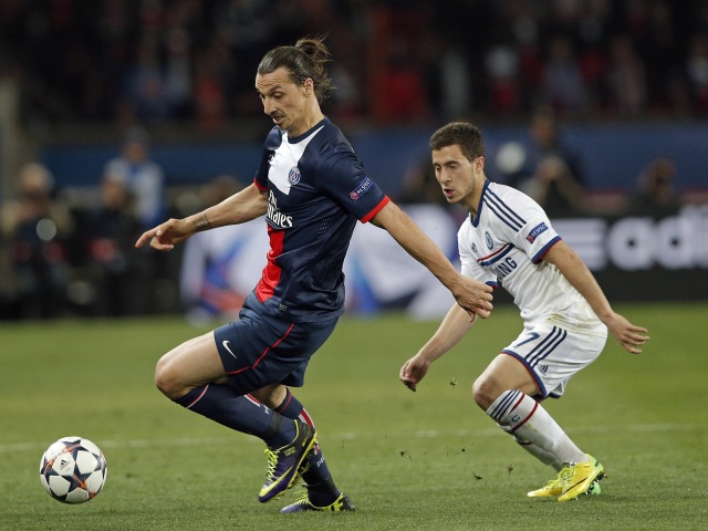 Zlatan Ibrahimovič, Eden Hazard